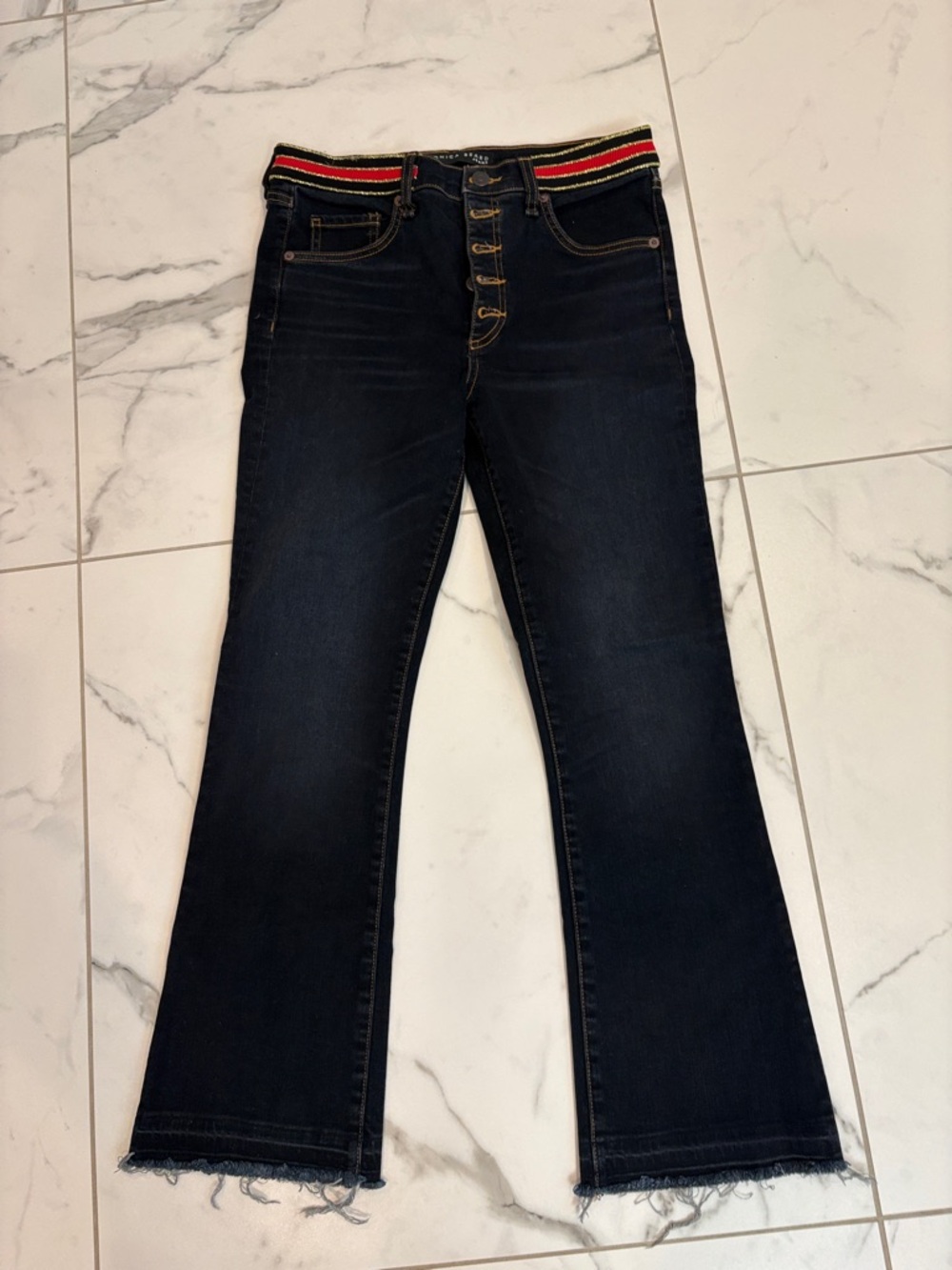 Veronica Beard Carolyn 10" Baby Boot Jeans sz 28
